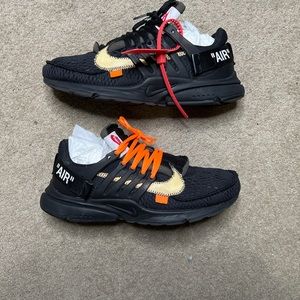 Nike Off-White Presto Black size 10